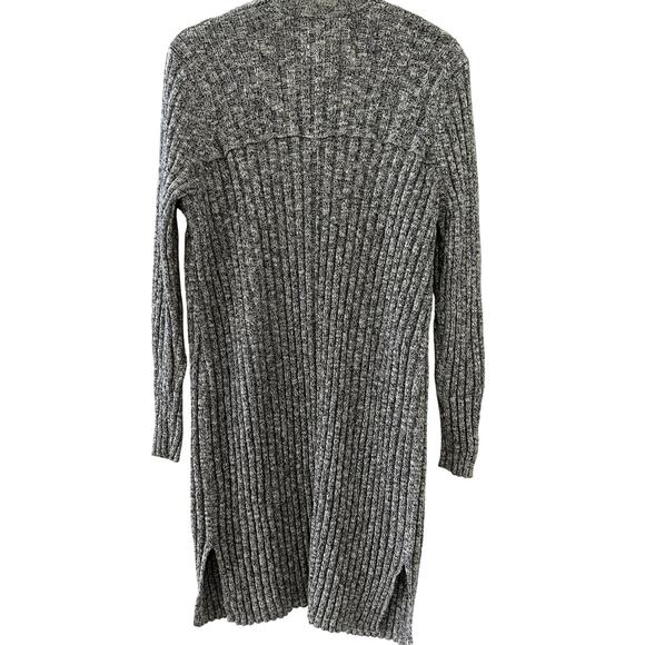 Hollister Y2K Cardigan Heathered Gray Open Front Sz. Large Casual Casual - Picture 3 of 10